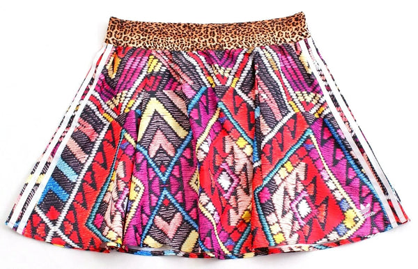 Adidas Women's Originals Multi Color Farm Skirt, Size Small