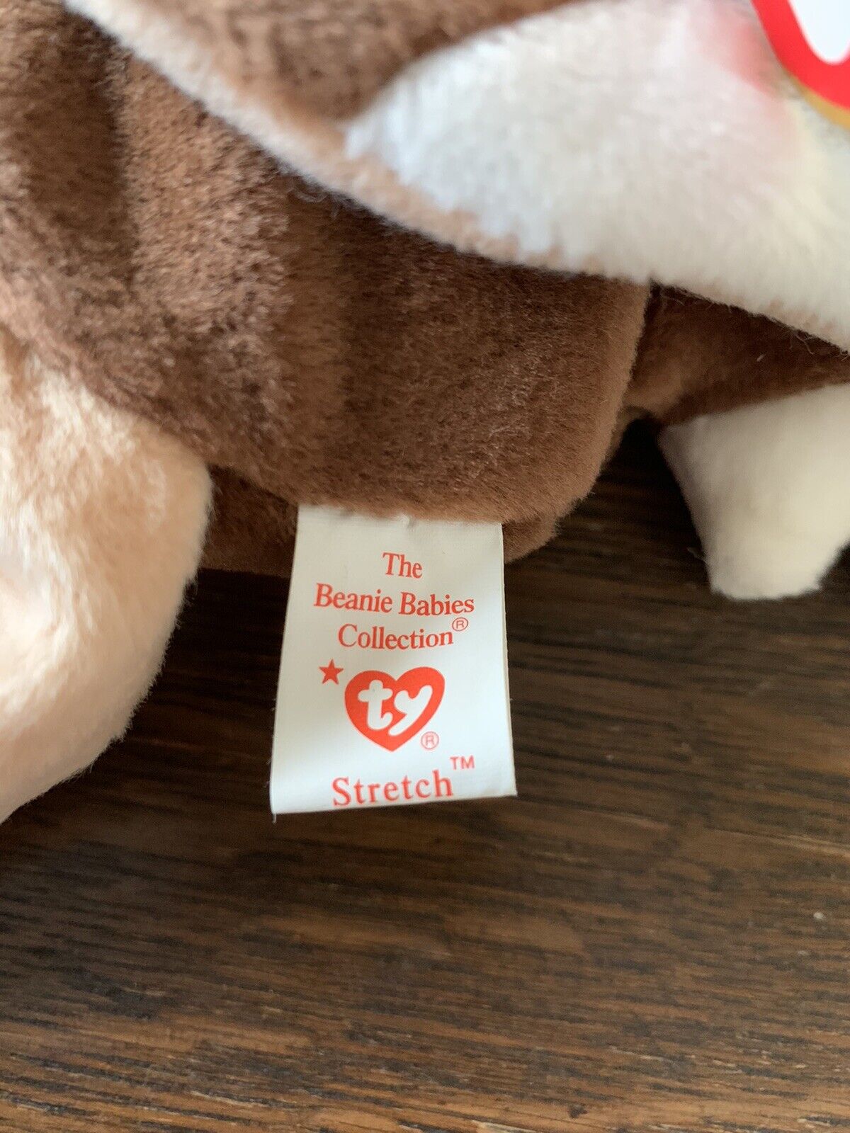 Stretch the Ostrich - TY Beanie Baby - With Errors - PVC Pellets