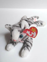 Original Beanie Babies Prance The Cat 1997 Retired with Tags Rare P.E pellets