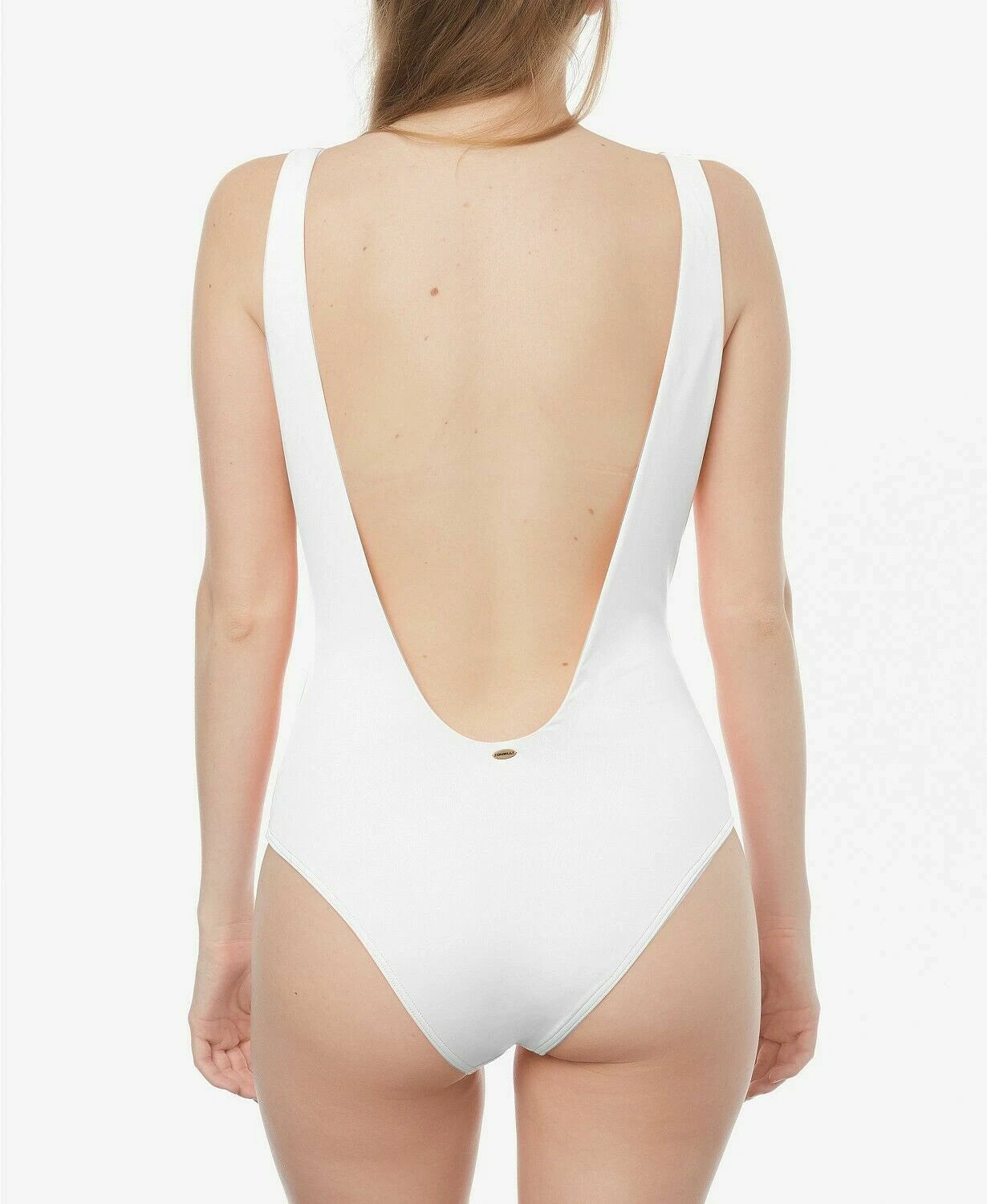 ONeill Womens Salt Water Solids Macrame One Piece Swimsuit, Size Medium