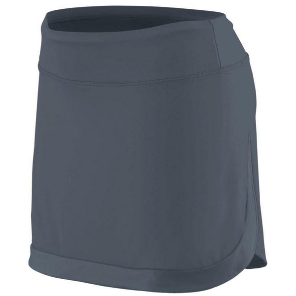 Augusta Sportswear Womens  Ladies Action Color Block Skort Large Graphite