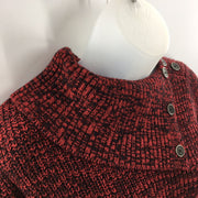 Style & Co Envelope Collar Kangaroo Pocket Sweater