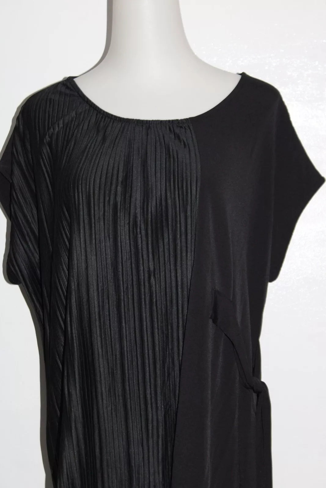 Alfani Pleated Side-Tie Top, Size Large