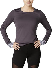 Jessica Simpson The Warm Up Juniors Open-back Compression Top, Large