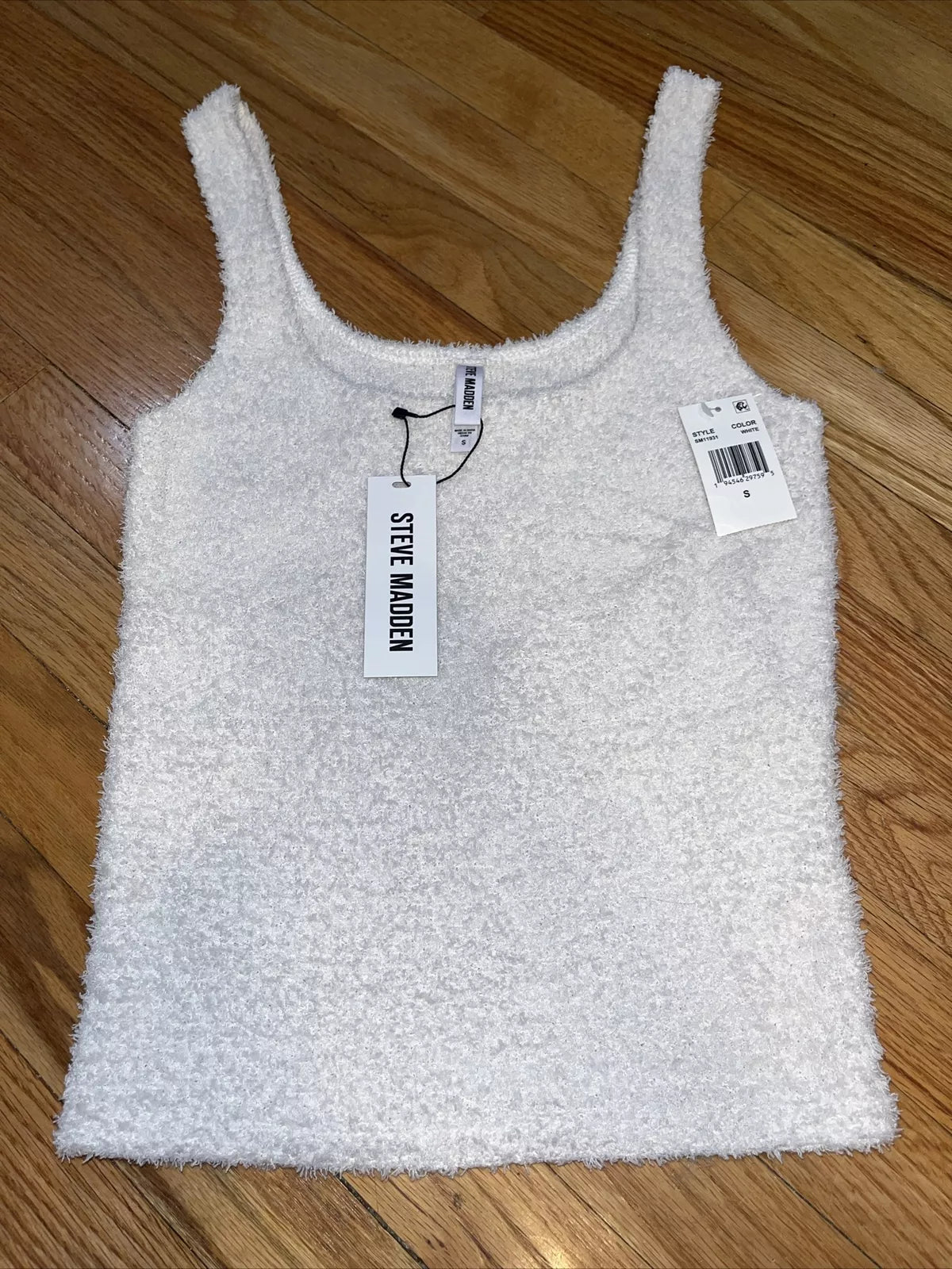 Steve Madden Womens Scoop-Neck Chenille Sleep Tank Top