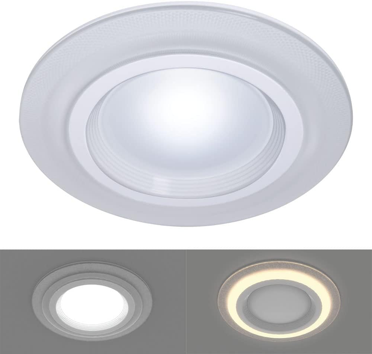 Halo 6 in LED Ultra Thin Downlight Selectable Light Color 1000 LUMENS