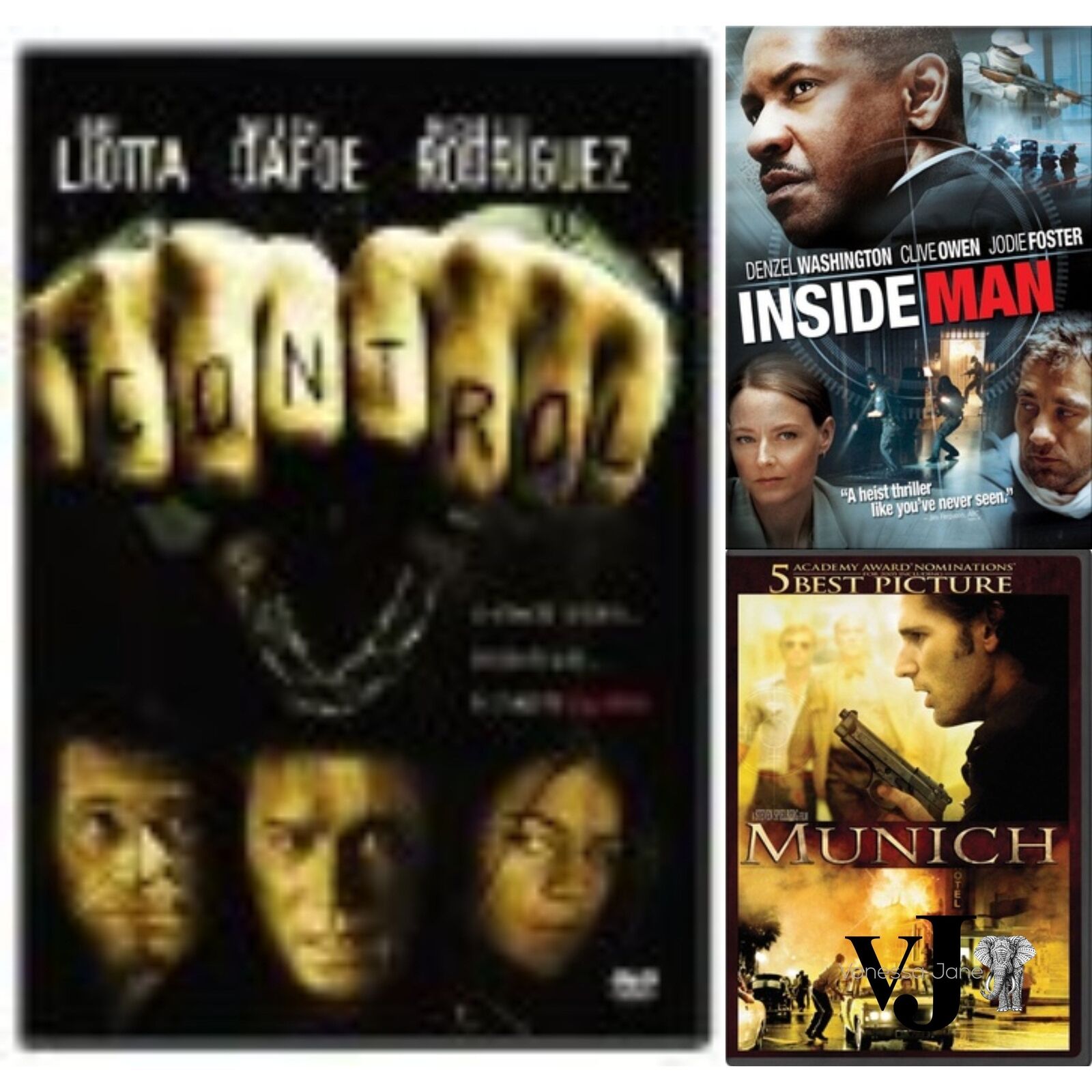 DVD Drama Bundle: Munich, Control, Inside Man