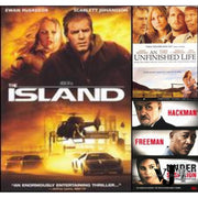DVD Drama Bundle: The Island, Unfinished Life, Under Suspicion