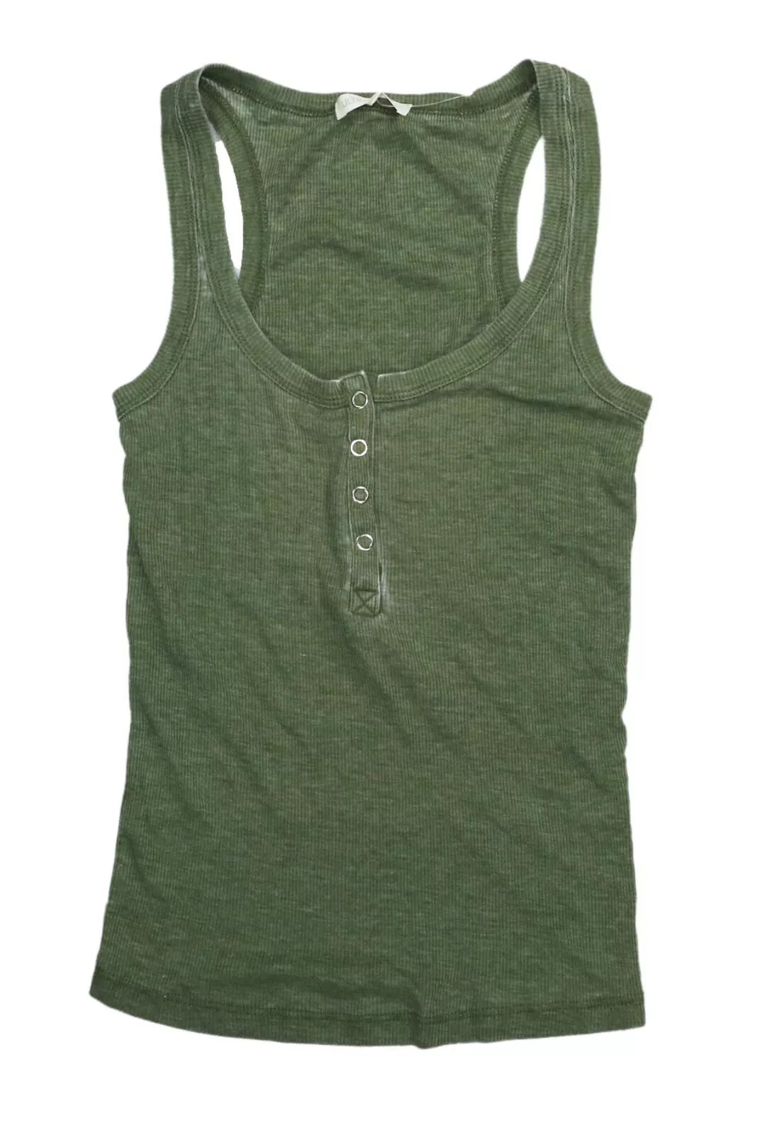 Ultra Flirt Juniors Henley Tank Top