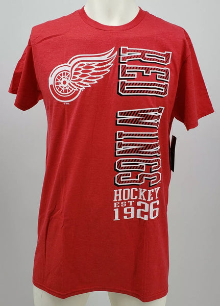 NHL Detroit Red Wings Mens Heathered Tee, Large