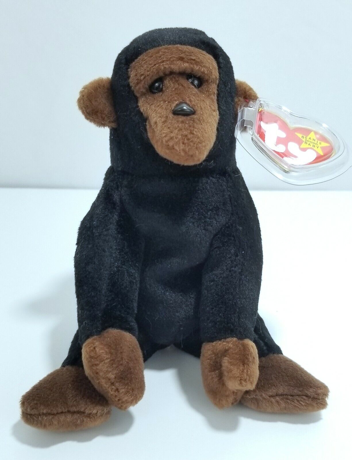 Ty Beanie Baby Congo the Gorilla 1996 RARE Original - 4160 P.V.C. Pellets