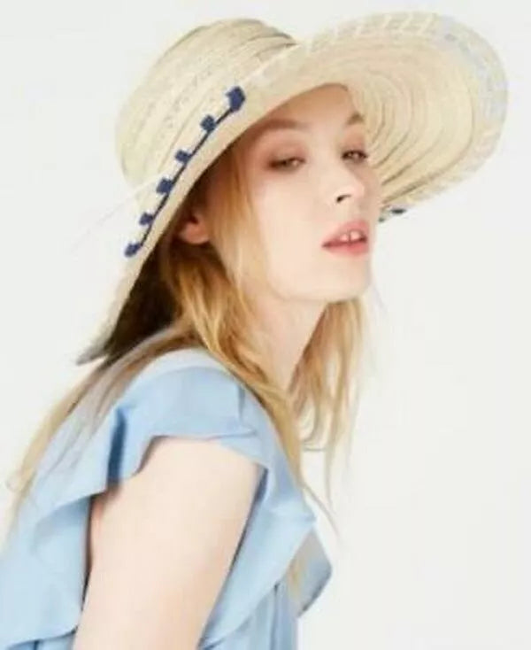 I.n.c. UPF 50+ sun protection Whipstitch Edge Floppy Hat