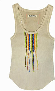Free People Great Expectations Tank Top Sand, Size XS