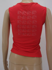 Oakley Womens Red Tank Top, Size Small