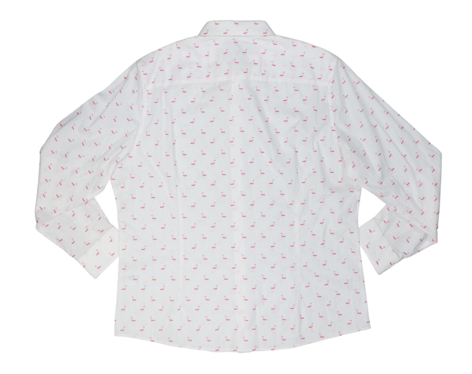 Bar III Mens Slim-Fit Stretch Flamingo Knit Dress Shirt