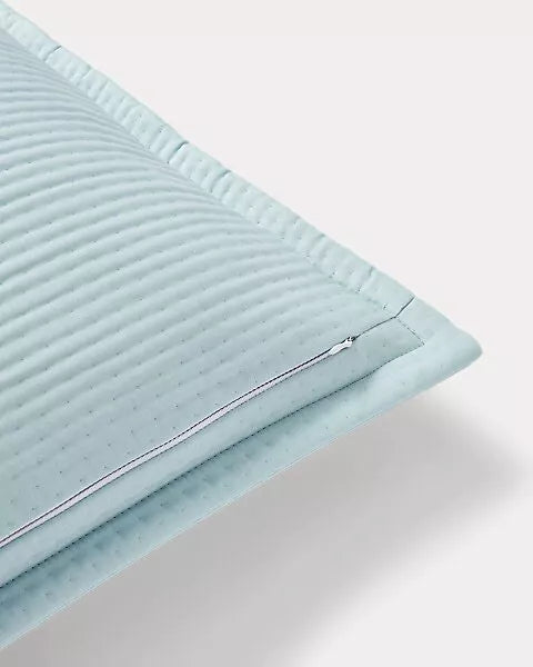 Lauren Ralph Lauren Spencer Matelasse Quilted Sham, European True Soft Teal