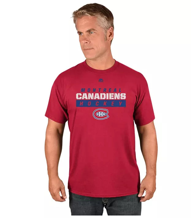 NHL Montreal Canadiens Game Misconduct Short Sleeve Crew Neck Tee, Medium