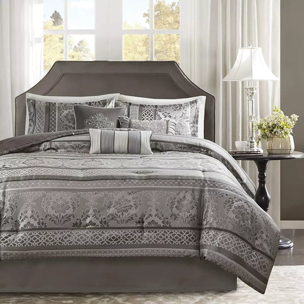 Madison Park Bellagio 7-PC. King Comforter Set Bedding