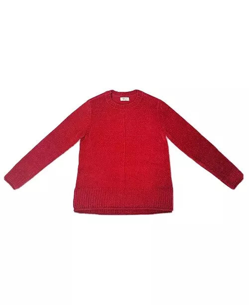 Style and Co Chenille Pullover Sweater, Size Large