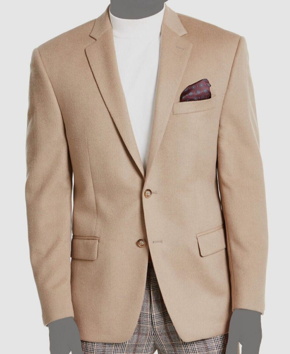 Lauren Ralph Lauren Luxury Wool/Cashmere-Blend Classic-Fit Sport Coat