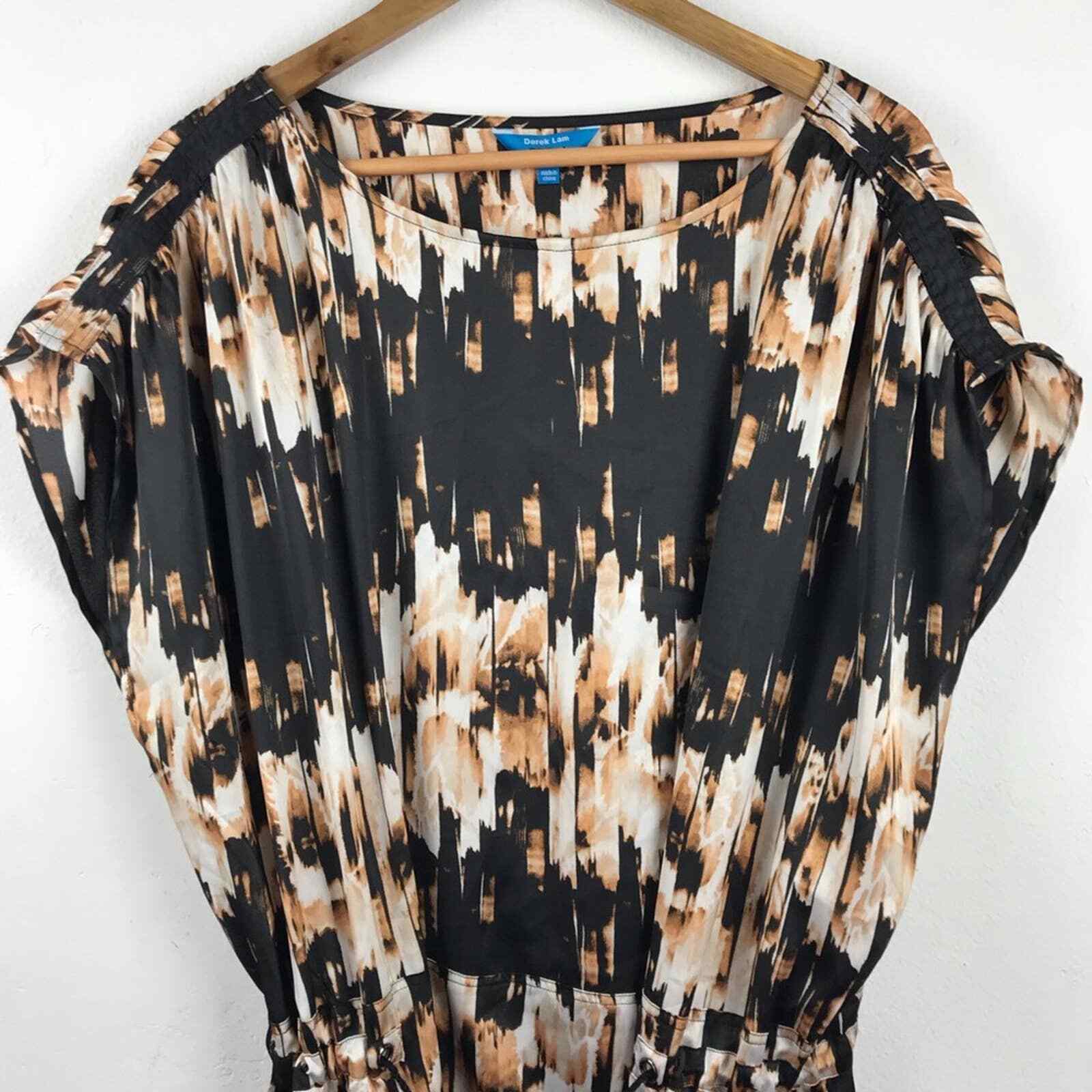 derek lam for design nation dress Derek Lam For Design Nation Womens Colorblock Shoulder Strap Dress Sz. XS NWT