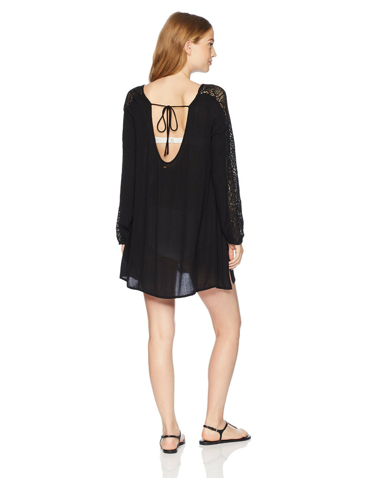 ONeill Women S Black Kasia Cover-up Dress