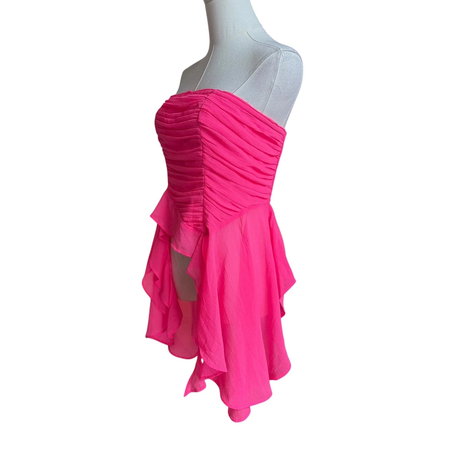 Free People Naeva Ruffle Top, Size Small