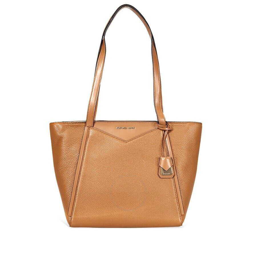 Michael Michael Kors Whitney Large Soft Leather Tote - Acorn/Gold