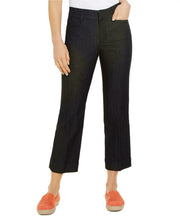 Charter Club Cropped Straight-Leg Jeans, Size 14