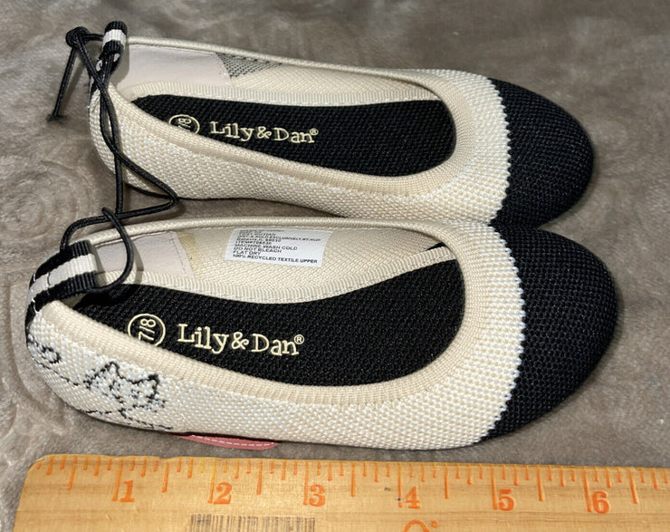 Lily and Dan Ballerina Flats, Size 9/10
