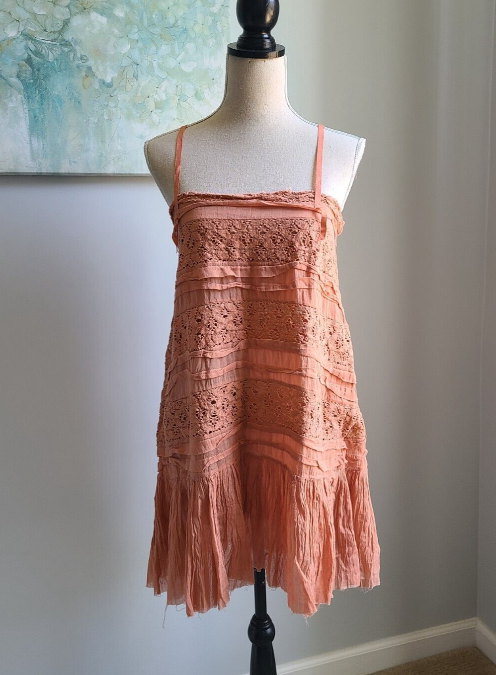 Free People Shailee Slip Copper Rose