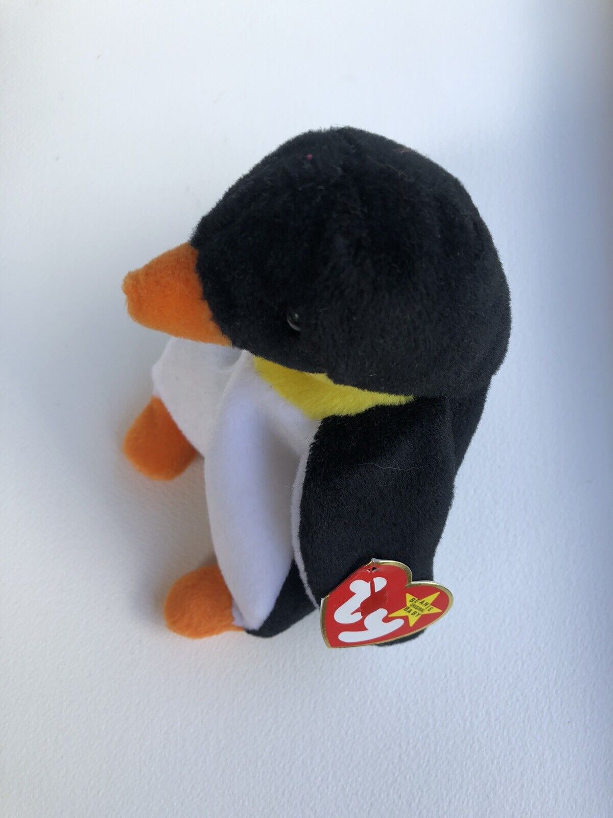 TY Beanie Baby - WADDLE the Penguin DOB December 19, 1995 MWMTs Collectible Toy