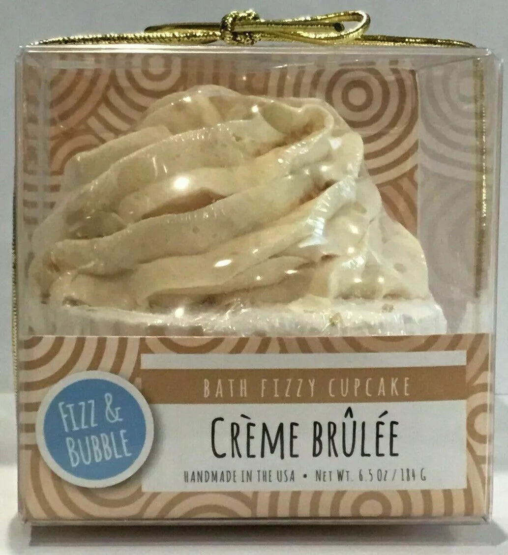 Fizz & Bubble Creme Brulee Bath Bomb 6.5oz/184g New With Box