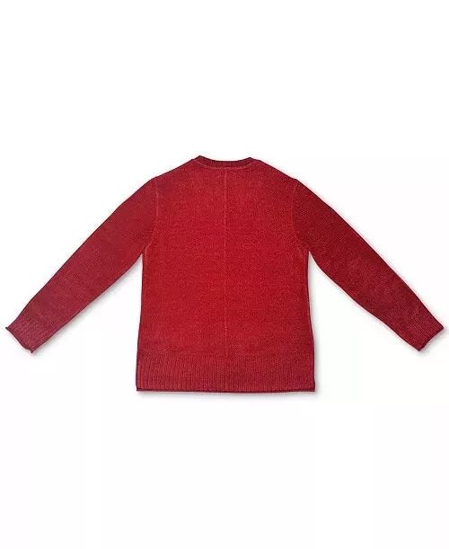 Style and Co Chenille Pullover Sweater, Size Large