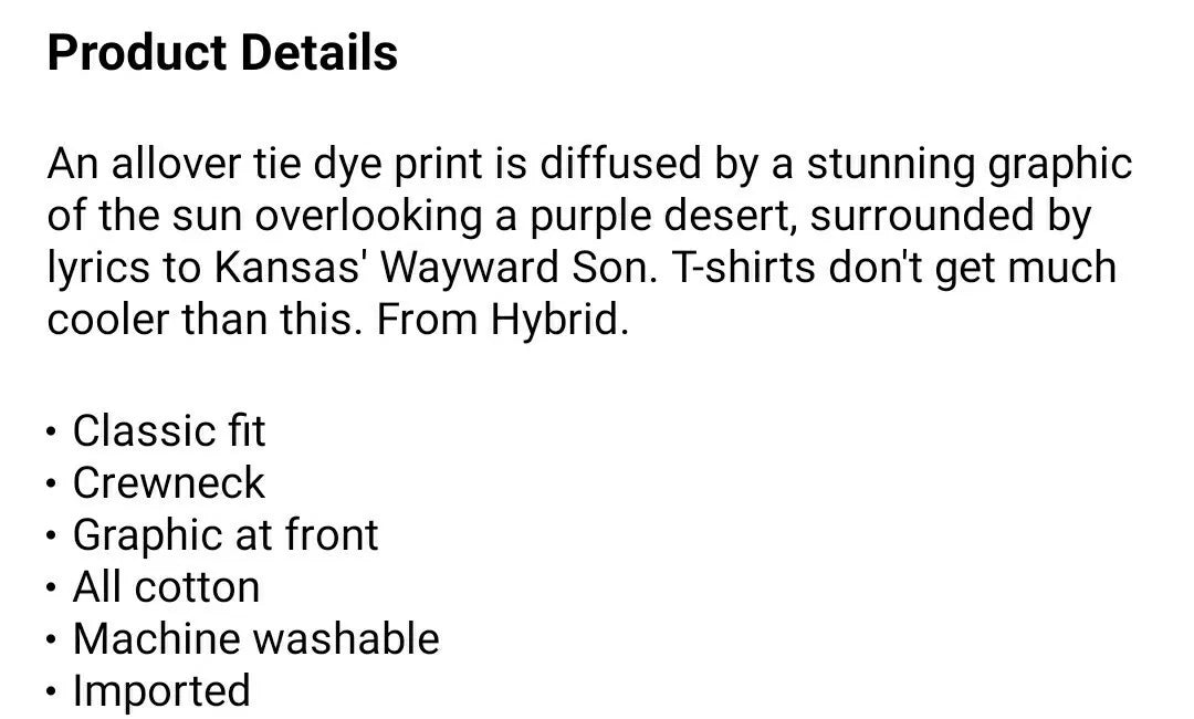 Wayward Son Mens Graphic T-Shirt, Blue, Size XL