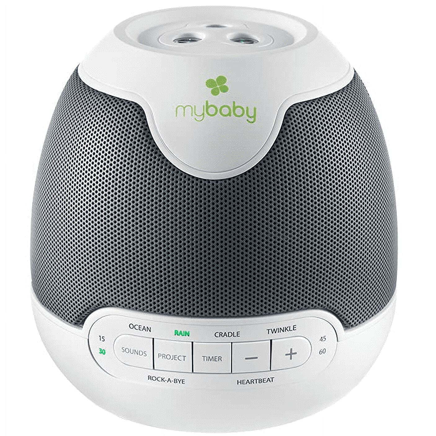 Homedics My Baby Sound Machine - 6 Sounds, Lullabies, Image Projector, Auto-off