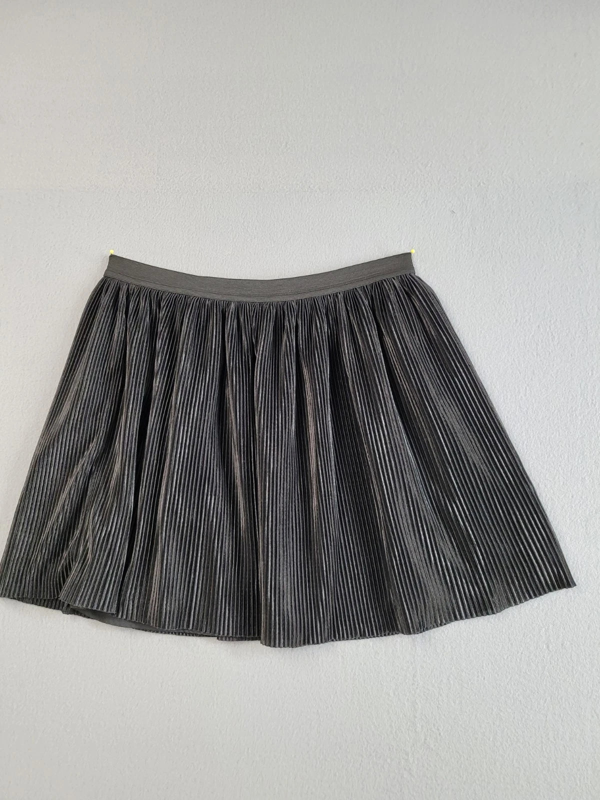 Old Navy Girls’Pleated Velour Pull-On Skirt, Size XL