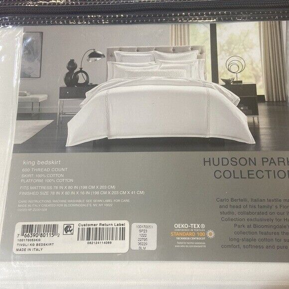 Hudson Park Collection 680TC Sateen Bedskirt