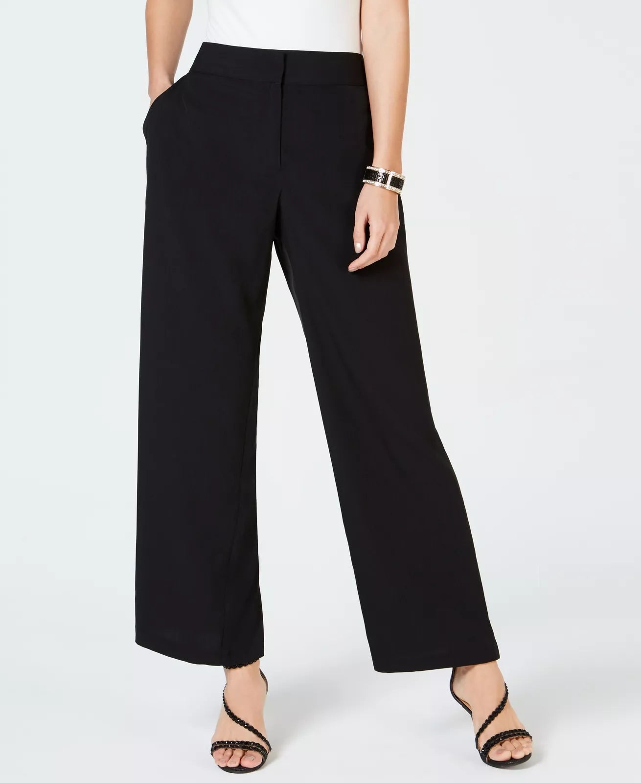 Thalia Sodi Wide-Leg Pants, Size Large