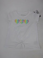 Ideology Girls Heart Tie-Front T-Shirt, Size 4T
