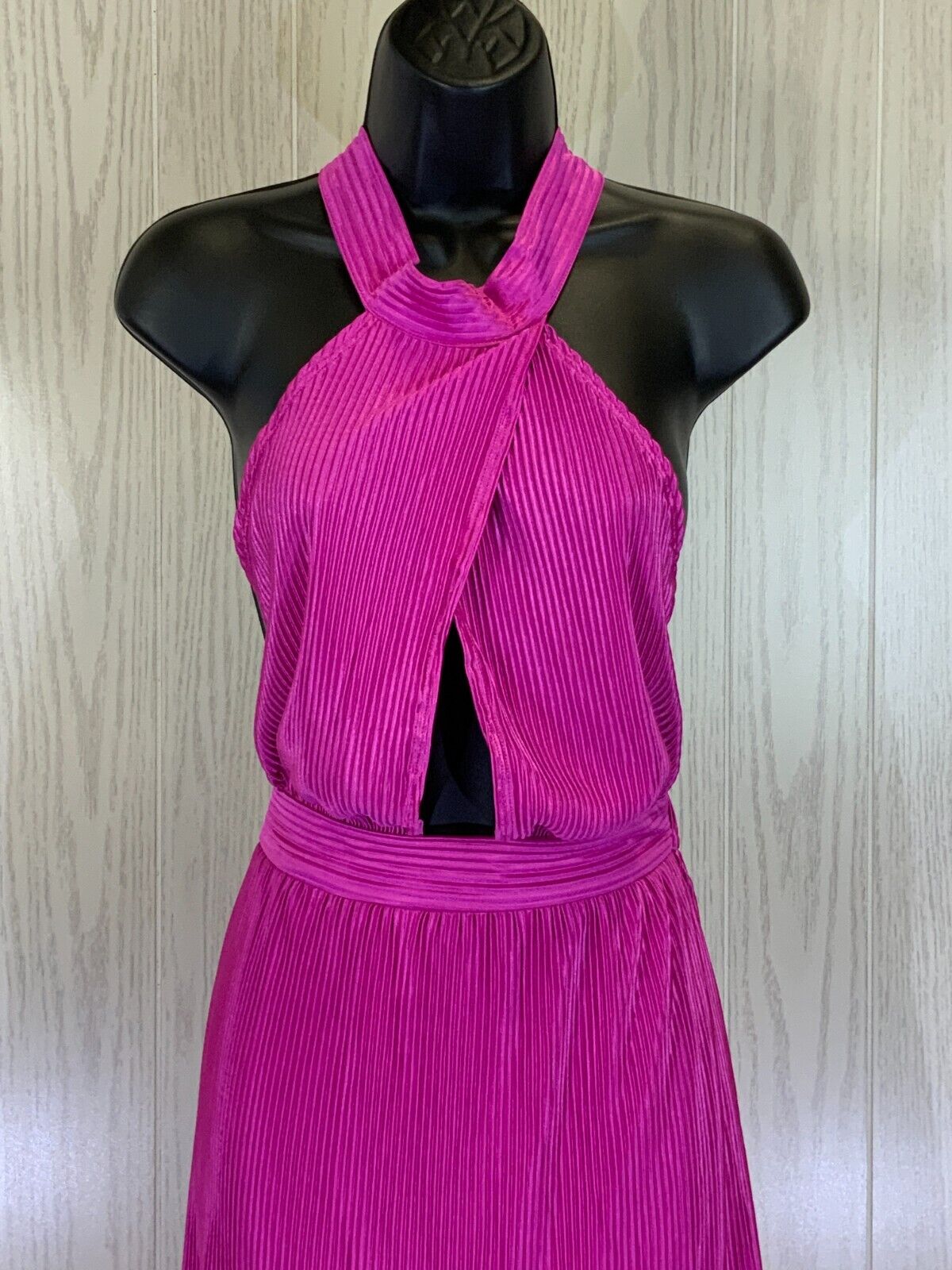 Sincerely Jules High Neck Pleated Dress, Size Small Sincerely Jules High Neck Pleated Dress, Size Small
