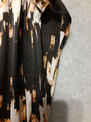 Derek Lam Brown Black For Design Nation Dress/Long Tunic Top, Size Medium