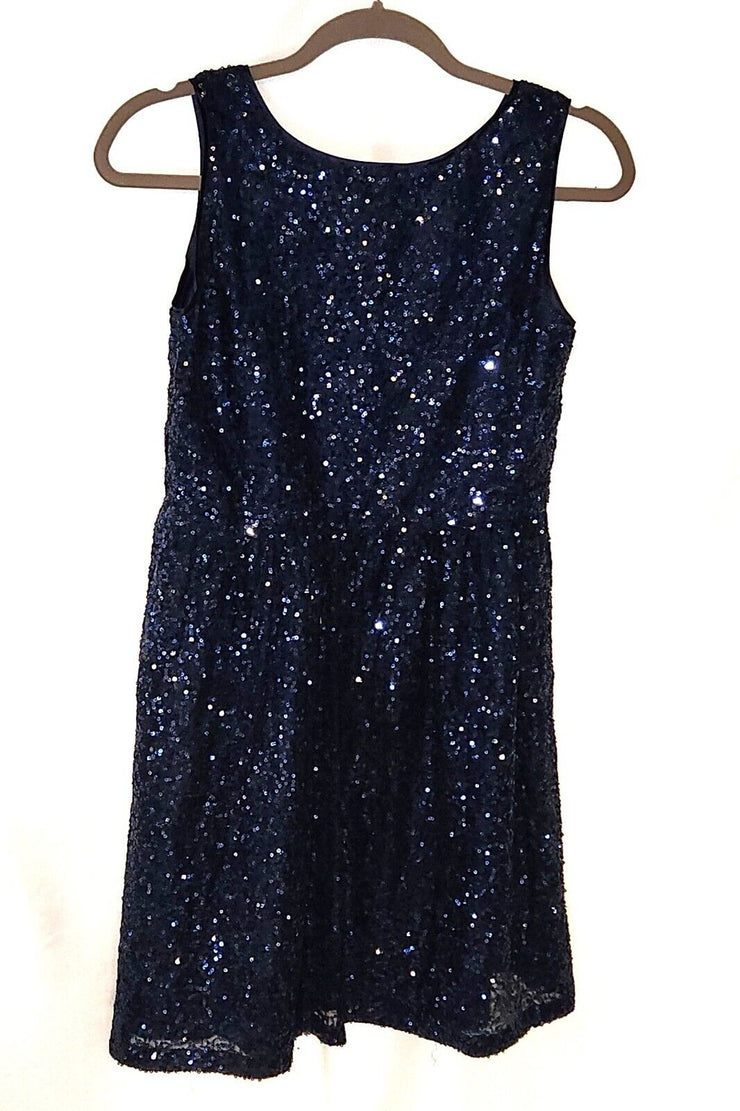 GapKids Dark Blue Sequin Girls Party Dress size Xs 4–5 Years