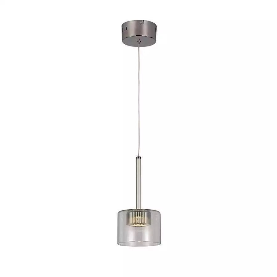 Trans Globe Lighting-PND-992-5 Inch 5W 1 Light LED Drop Pendant Polished Chrome