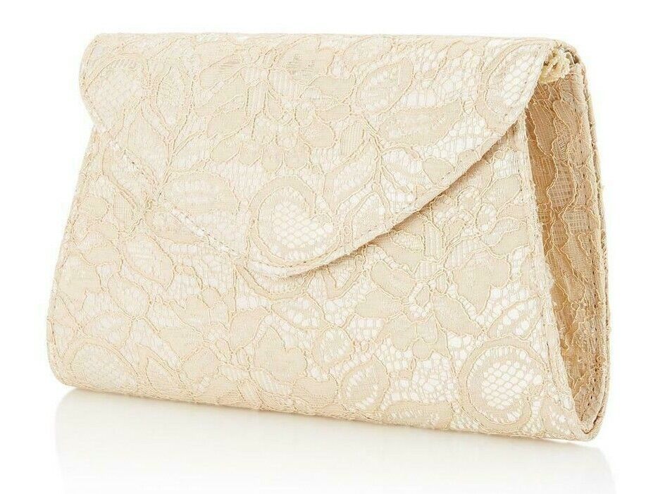 Adrianna Papell Seta Lace Small Envelope Clutch