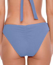 Becca Pucker up Textured Shirred-Back Hipster Bikini Bottoms Womens Swimsuit