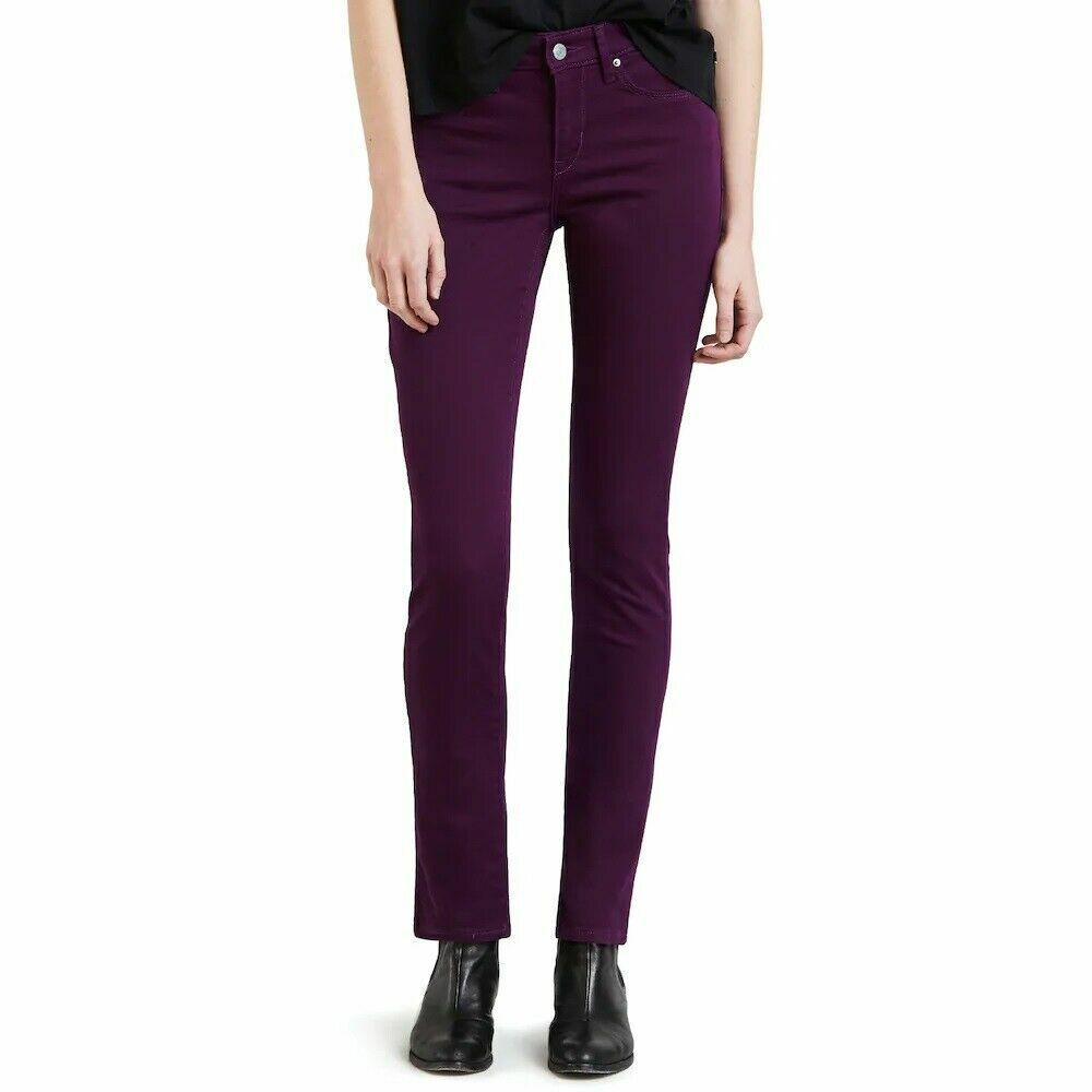 Levis Womens Classic Mid Rise Skinny Jeans