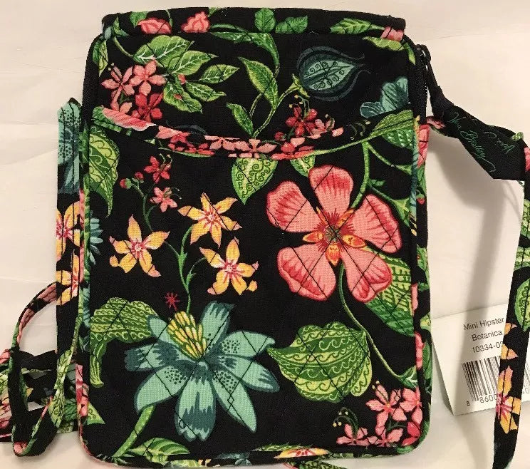 Vera Bradley New Retired Rare Botanica Mini Crossbody Hipster Bag