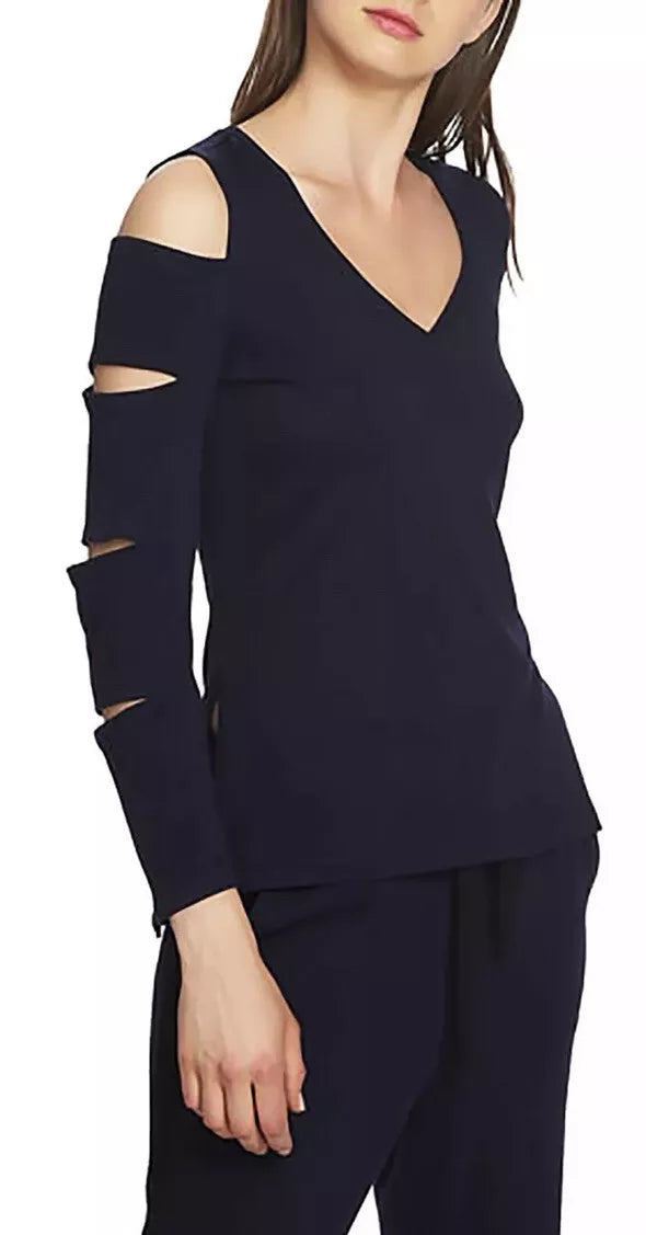 1.State Women's Cutout V-Neck Top, Size XS