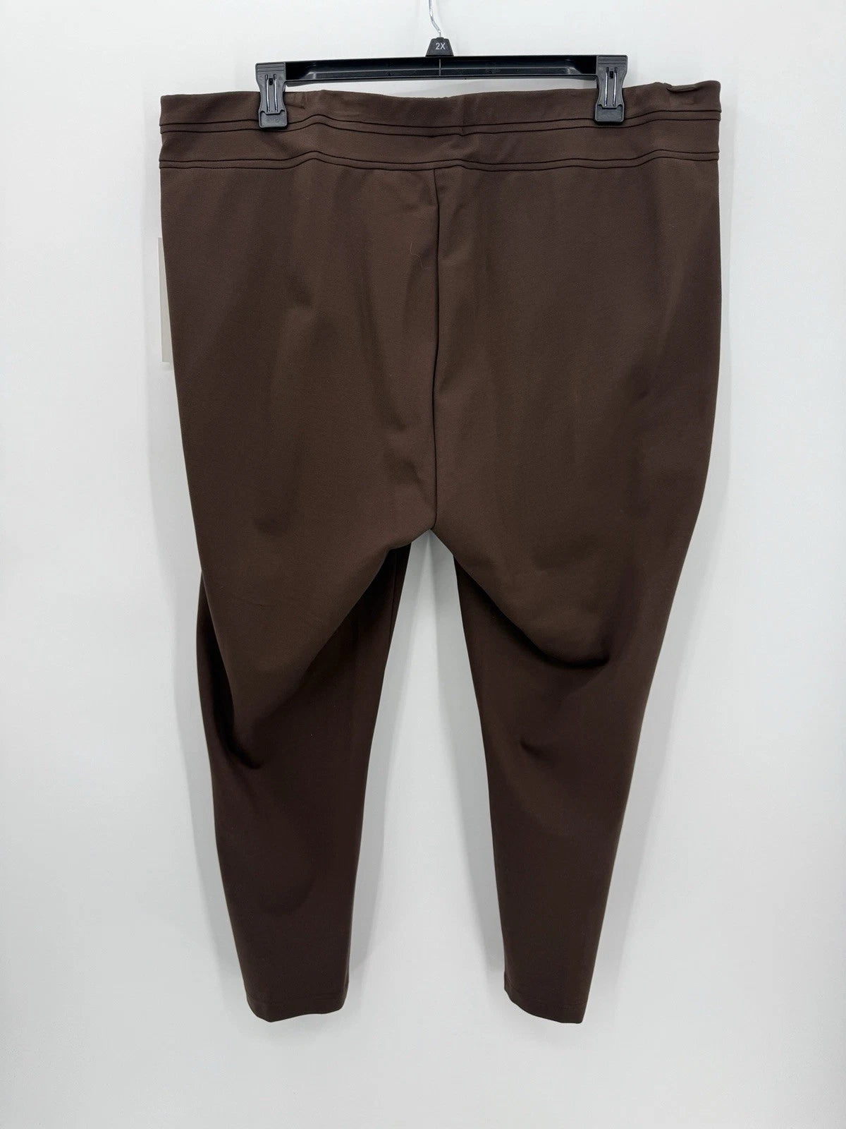 Calvin Klein Plus Size Pleated-Waist Pull-On Pants, Size 2X